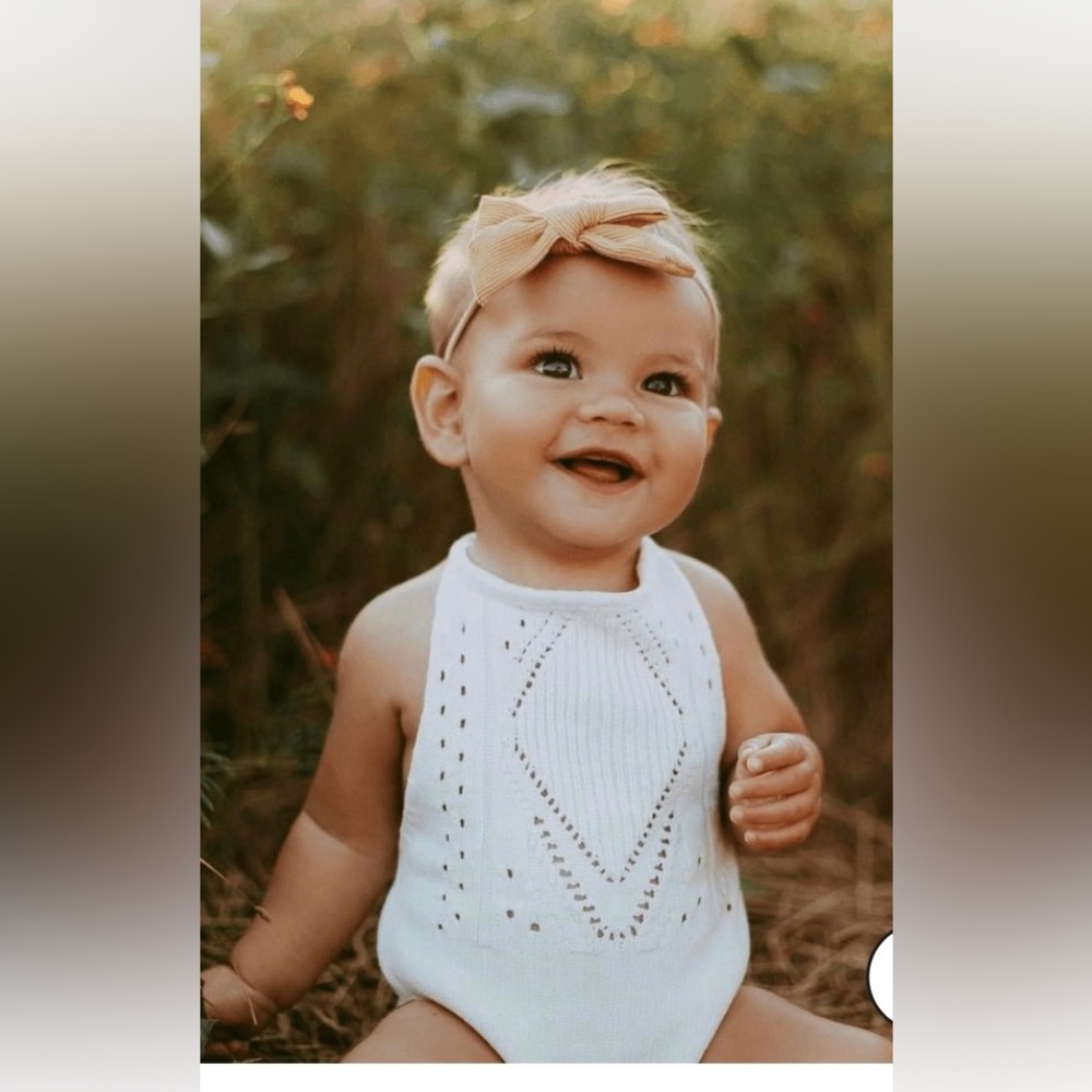 Bailey’s Blossoms crochet halter